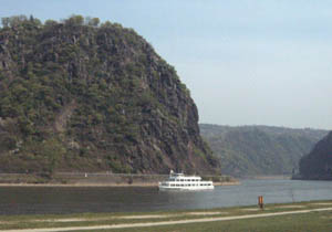 The Lorelei Rock, Rhine River, Germany